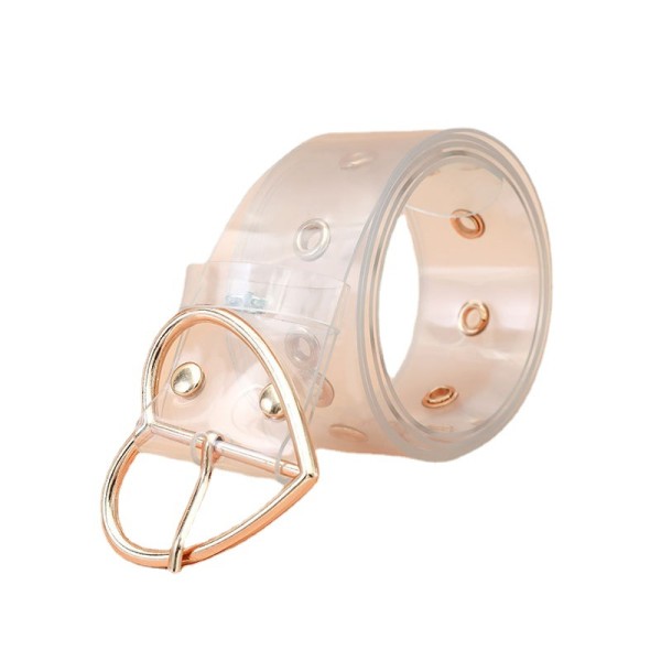 Fashion casual transparent belt  LX653510391556