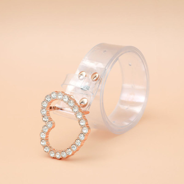 Casual Fashion Transparent Belt  LX652802466038