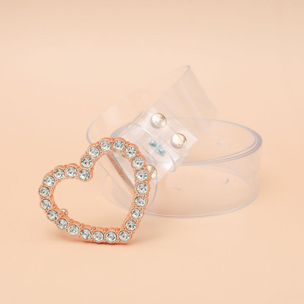 Casual Fashion Transparent Belt  LX652802466038