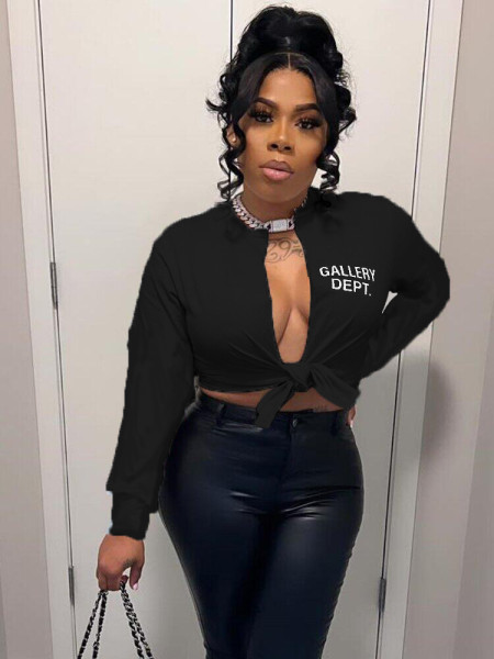 Fashion Monogram Vest Trendy Tight Shirts