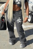 Street Babes Fashion Trend Printed Athleisure Sweatpants