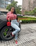 Fashion Casual Loose Plaid Print Cardigan Jacket Women's Top