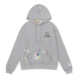 Net red same style hand-painted design graffiti hooded sweater