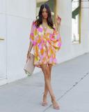 Fashion Print Shirt Dress
