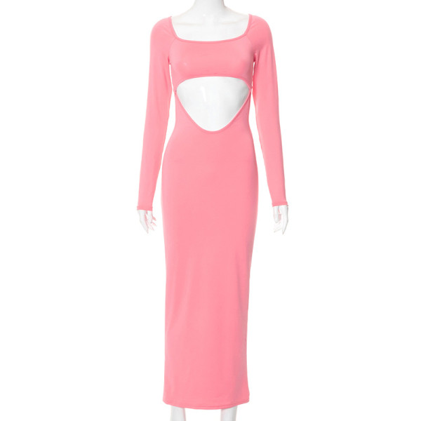 Fashionable one-shoulder temperament slim sexy hip-lifting dress