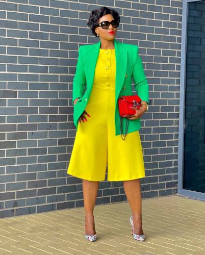 Loose Button Jumpsuit Casual Fashion Jumpsuit