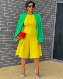 Loose Button Jumpsuit Casual Fashion Jumpsuit