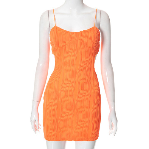 Water wave sling bag hip skirt tube top dress