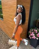 Three-piece set of vest tube top + trousers in different colors
