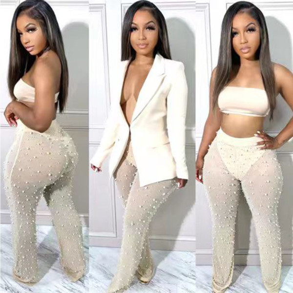 Women's fashion suit mesh Stud Set
