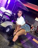 Women's Solid Color Print Fashion Ripped Open Collar Top