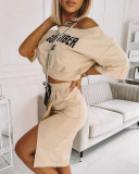 fashion print suit skirt