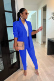 Solid color sexy fashion casual suit