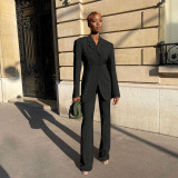 Fashion casual women's temperament commuter slim trousers