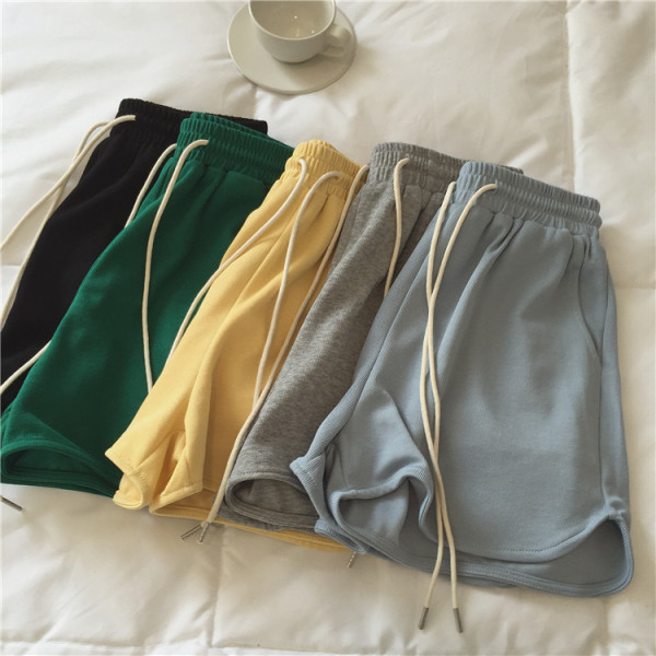 Casual sports short running outer wear high waist sports wind thin hot pants female yoga shorts summer pajama shorts