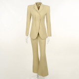 Fashion casual women's temperament commuter slim trousers