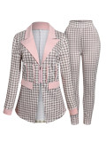 two piece suit trousers suit