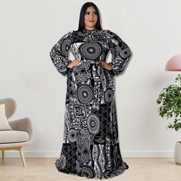 plus size back mid zip dress
