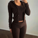 slim fit casual sports trousers