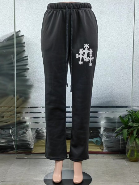 Street Babes Fashion Trend Printed Athleisure Sweatpants