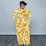 Stretch Knit Fashion Casual Suit Plus Size Women's Two Piece Set