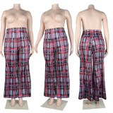 Sexy Women's Fitted Bag Hip Wide Foot Women's Pants