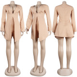 Sexy personality deep V suit jumpsuit