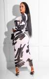 Comfortable and fashionable printed dress