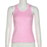 Sleeveless bottomed outer vest