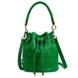 Trendy bucket bag Popular simple letter cross body bag