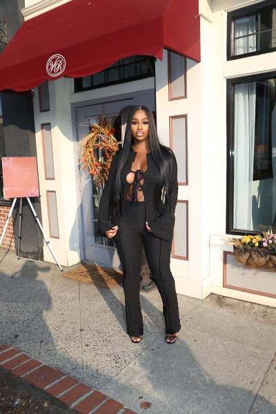Sexy strap fashion suit