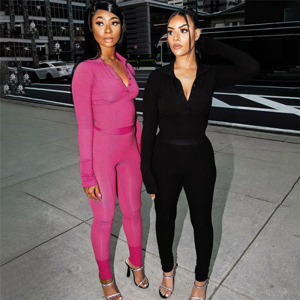 Sexy perspective thread long sleeve top high waist hip wrap slim suit