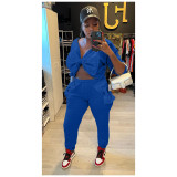 Fashion comfortable casual big bow two-piece suit