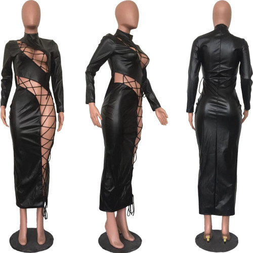 Sexy slim cardigan printed two-piece nightclub suit