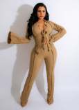 Sexy strap fashion suit