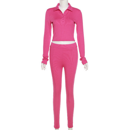 Sexy perspective thread long sleeve top high waist hip wrap slim suit
