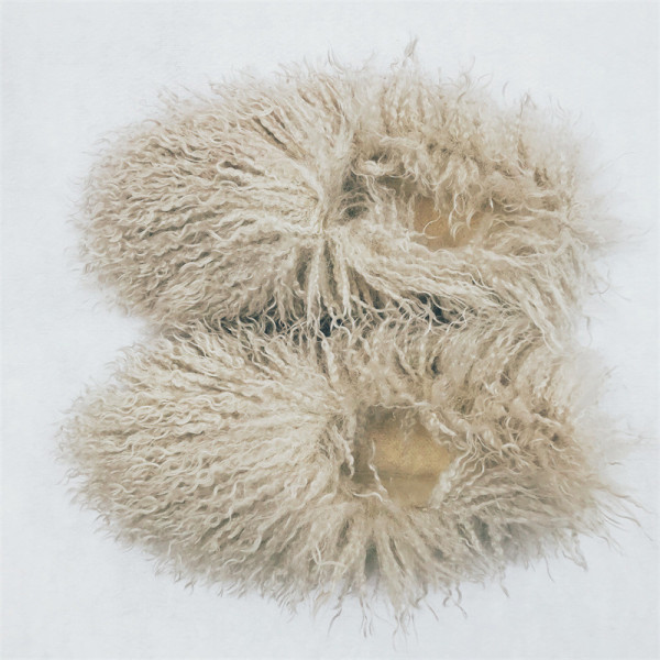 Beach like wool warm women's cotton slippers snow boots