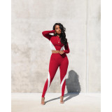 Fashion sexy trend oriented printing two-piece set