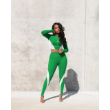 Fashion sexy trend oriented printing two-piece set