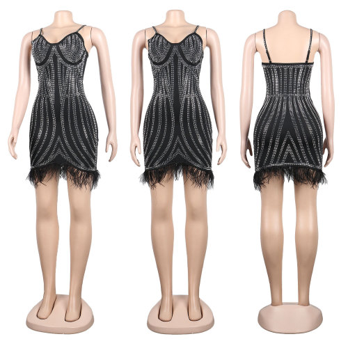 Scalded Feather Dress