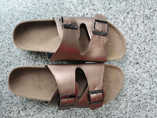 Large flat bottom colorful flip flop