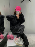 Flash drill hourglass bag Fashion rose red handbag Versatile one shoulder diagonal small bag
