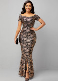 Sexy Fashion Summer Slim Off Shoulder Women's Dress
