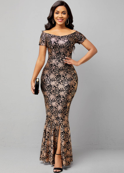 Sexy Fashion Summer Slim Off Shoulder Women's Dress