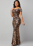 Sexy Fashion Summer Slim Off Shoulder Women's Dress