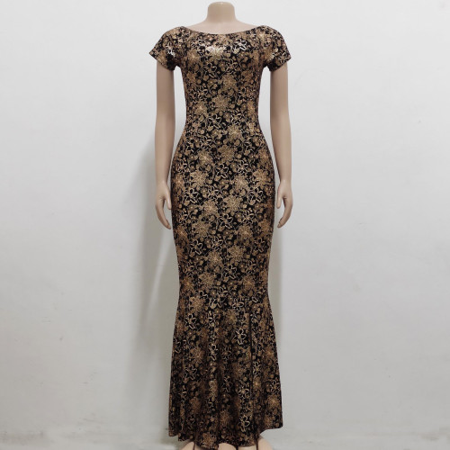 Sexy Fashion Summer Slim Off Shoulder Women's Dress