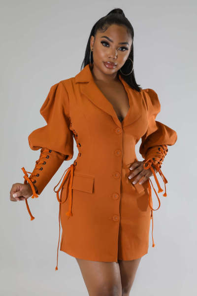 Autumn and winter strapping dress