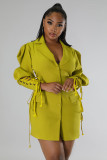 Autumn and winter strapping dress