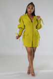 Autumn and winter strapping dress