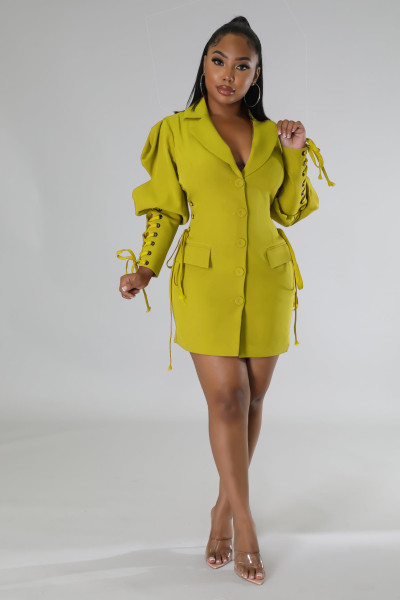 Autumn and winter strapping dress